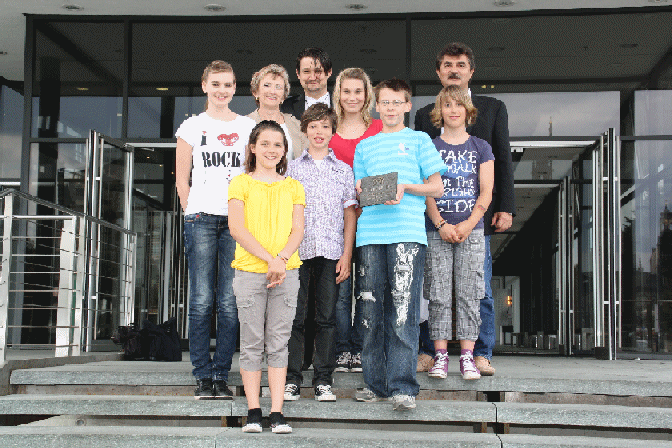 Die Gewinner des Wettbewerbs "Schule mit Idee" im Jahr 2010